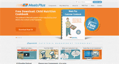 Desktop Screenshot of mealsplus.com